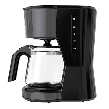 ★未使用/半額★ BLACK+DECKER CM1331S コーヒーメーカー Amazon | BLACK+DECKER (ブラック+デッカー) 12カップコーヒー